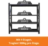 Lagerregal 200x60x200cm 300kg Schwerlastregal Regal Produktbild-Vorschau 2