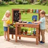 KOMFOTTEU Spielküche Outdoor, Matschküche mit Herden, Produktbild-Vorschau 3