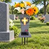 Solar-Gedenkgrabvase – MEMOVAS Produktbild-Vorschau 8