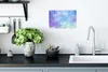 MuchoWow® Poster Aquarell - Lila - Hellblau 30x20 cm - Produktbild-Vorschau 3