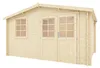 WOODTEX Naturbelassen 377 x 277 cm Gartenhaus Produktbild-Vorschau 6