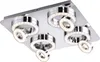 JUST LIGHT LED-Deckenleuchte 14522-17 chrom, 23,6W, 2280lm, Produktbild-Vorschau 1