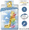 Baumwollbettwäsche 100x135 + 40x60 Giraffe Produktbild-Vorschau 4