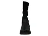A front view of a black boot. Anteprima dell’immagine prodotto