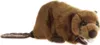 A plush toy beaver is shown against a white background. Náhled obrázku produktu