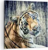 Bild auf Leinwand - Leinwandbild - Indien stein tiger wild Produktbild-Vorschau 1