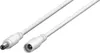 Goobay 76678 Câble d'extension DC, 1,5 m, blanc, 1,5 m - Voir les images du produit 1