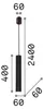 LOOK SP1 D06, Sospensione, Ideal Lux Anteprima dell’immagine prodotto 3