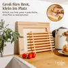 Creative Home Prkénko na Krájení Chleba z Bukového Dřeva s Náhled obrázku produktu 2