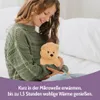 Habibi Plush Classic Wärmetier Bär sitzend creme Produktbild-Vorschau 7