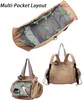 Borsa da viaggio 3 in 1: zaino e borsa a tracolla, blu, con Anteprima dell’immagine prodotto 4