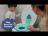 Bright Starts nakładka na toaletę Stitch Flip and Sit - Podgląd zdjęcia produktu 2