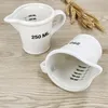Dzbanek z miarką 250ml porcelana biała 10,5 x 9,5 cm Podgląd zdjęcia produktu 5