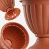 Doniczka KADAX "Suba", plastikowa miska na kwiaty, okrągła Podgląd zdjęcia produktu 5