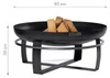 CookKing vuurkorf "Viking 80", zwart, Ø 80 x 36 cm Productafbeelding-voorbeeld 41