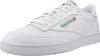 A single white Reebok Club 85 sneaker is shown from a side-diagonal angle against a white background. Voir les images du produit