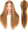 Tête de trépied d'entraînement pour coiffeurs 70cm brun Voir les images du produit 15