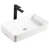 Lavabo Da Appoggio REA DENIS WhiteRectangle Anteprima dell’immagine prodotto 1
