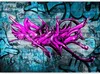 Vlies Fototapete - Anonymous graffiti 100x70 cm Streetart Produktbild-Vorschau 5
