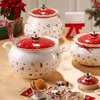 Zuppiera natalizia con manici, collezione Toy's Delight - Anteprima dell’immagine prodotto 5