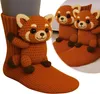 ASKSA 3D Stricksocken mit Tieren Animal Socks Winter Warme Produktbild-Vorschau 2