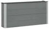 vidaXL Hochbeet Grau 150 x 30 x 72 cm Produktbild-Vorschau 1
