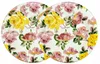 Set van 2 stuks schoteltje, bloemen, rozenporselein 250ml Productafbeelding-voorbeeld 4