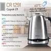 CR 1291 Czajnik stalowy 1,7L z LCD & regulacja te Podgląd zdjęcia produktu 8