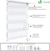 VOUNOT® Doppelrollo klemmfix ohne Bohren, Duo Rollo Produktbild-Vorschau 7