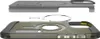 An exploded view of a phone case and its components. Produktbild-Vorschau