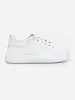 Lalla Bianca: Eleganckie Sneakersy Damskie na Platformie, Podgląd zdjęcia produktu 6