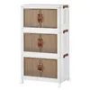 Boîte de rangement Pliable avec roulettes 3 niveaux Voir les images du produit 8