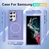 Custodia ibrida per Samsung Galaxy S24 Ultra cover anello Anteprima dell’immagine prodotto 5