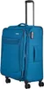 travelite 4 Rad Koffer Chios M 67 cm mit Dehnfalte Petrol Produktbild-Vorschau 3