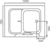 Komfortbadewanne Badewanne Sitzbadewanne mit Tür Produktbild-Vorschau 1