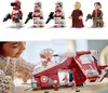 The top part of the image shows a collection of LEGO minifigures, while the bottom part shows a child playing with a LEGO Star Wars Gunship. Produktbild-Vorschau