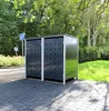 2 Mülltonnenboxen Modell No.7 Anthrazitgrau für 240 Liter Produktbild-Vorschau 2