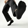 10 Paar schwarze kurze Herren-Fußsocken aus Bambus, Größe Produktbild-Vorschau 3