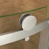 90x90x195cm Duschkabine Viertelkreis Runddusche 6mm nano Produktbild-Vorschau 6