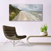 Glasbilder 140x70 Wandbild Druck auf Glas Strand Meer Baum Produktbild-Vorschau 3
