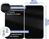 A diagram showing the dimensions and features of glass cover plates. Produktbild-Vorschau