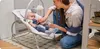 MoMi LAPIS – Elektrische Babywippe mit Musikmodul (8 Produktbild-Vorschau 9