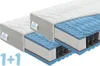 Taštičkový matrac Benab Fyzio Plus 1+1 Matrac 90 x 200 cm Náhľad obrázku produktu 19