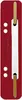 LEITZ Heftstreifen 35 x 158 mm PP Folie rot 25 Stück Produktbild-Vorschau 1