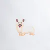 A simple illustration of a corgi dog on a white background. Podgląd zdjęcia produktu