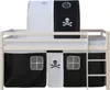 Homestyle4u Lit surélevé 90x200 avec sommier à lattes Voir les images du produit 5