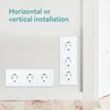 Navaris Glas Schuko Steckdose dreifach - mit Produktbild-Vorschau 2