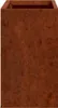 vidaXL Nástěnný květináč 2 ks. Rezavá ocel Corten 53x10x17 Náhled obrázku produktu 6
