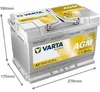 Varta Accu Dynamic AGM, akumulator, 12V, 70Ah, 760A Podgląd zdjęcia produktu 9
