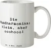 Mr. & Mrs. Panda Teetasse Spruch Mundharmonika Ohooo - Weiß Produktbild-Vorschau 1